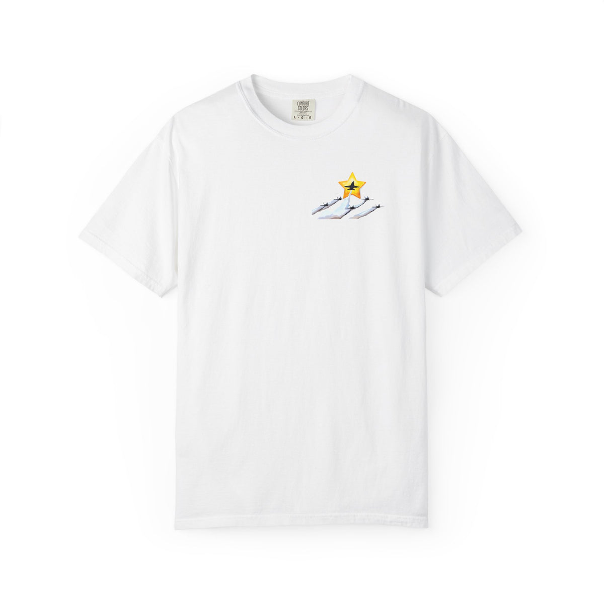 Pensacola Blues Gold Star Pocket featuring Missing Man Formation - PBP06