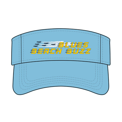 PBV01 - Blues Beach Buzz Visor