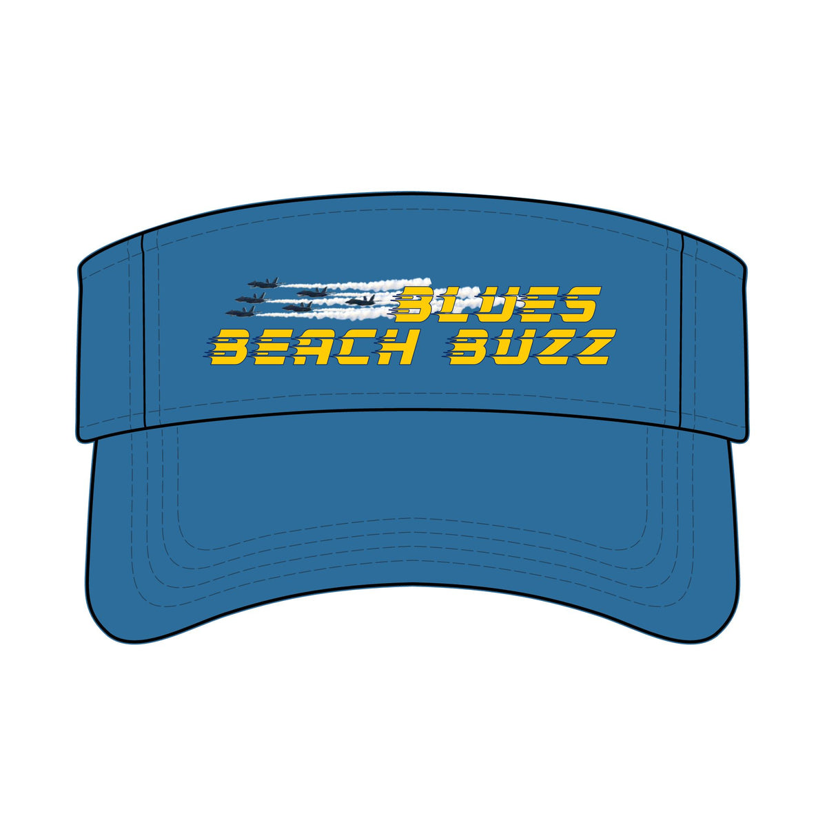 PBV01 - Blues Beach Buzz Visor