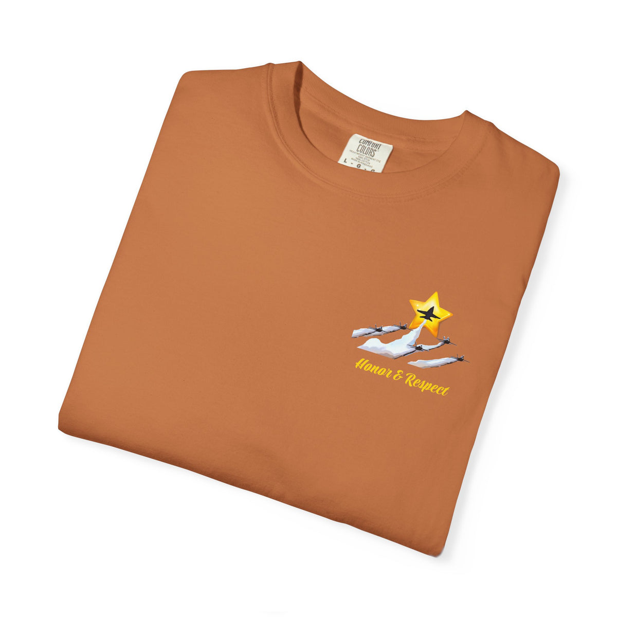 Pensacola Blues Gold Star "Honor & Respect" Pocket featuring Missing Man Formation - PBP10