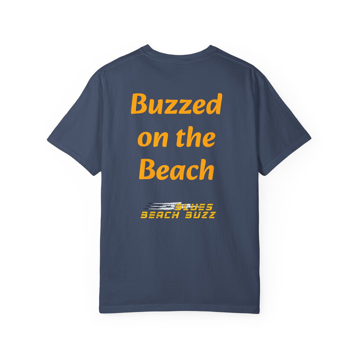 Pensacola Blues Beach Buzz featuring Blue Angels Beach Buzz crossing the Pensacola Beach Pier  - PBB02