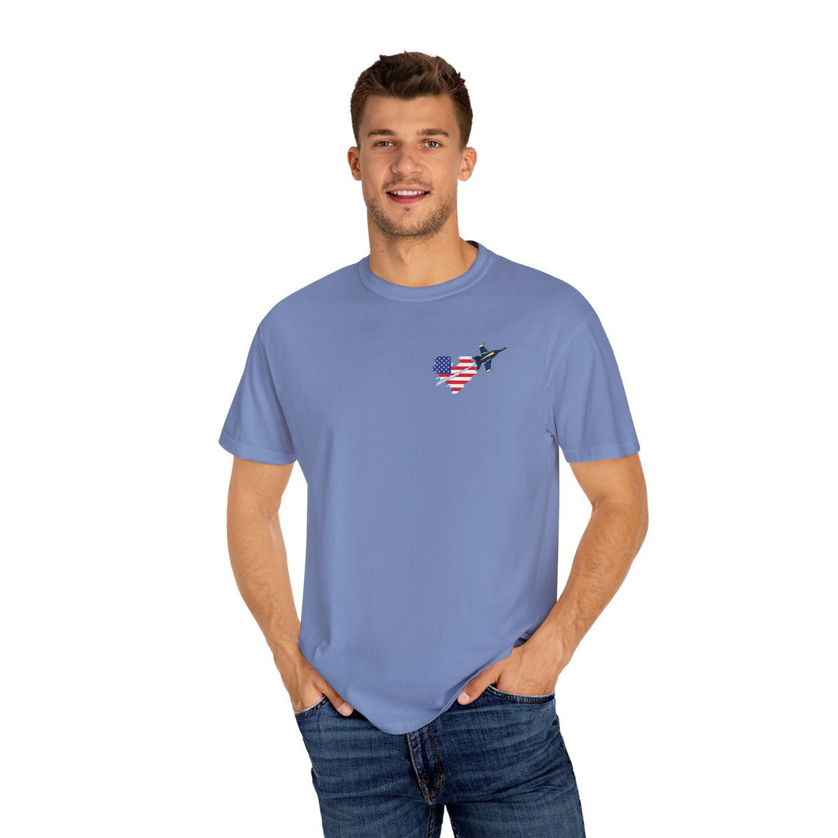 Pensacola Blues Heart Pocket featuring Blue Angels - PBP05