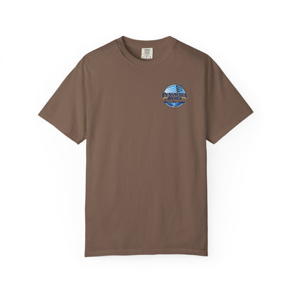 PB02 - Pensacola Blues Logo with City Scape and Aircraft Carrier