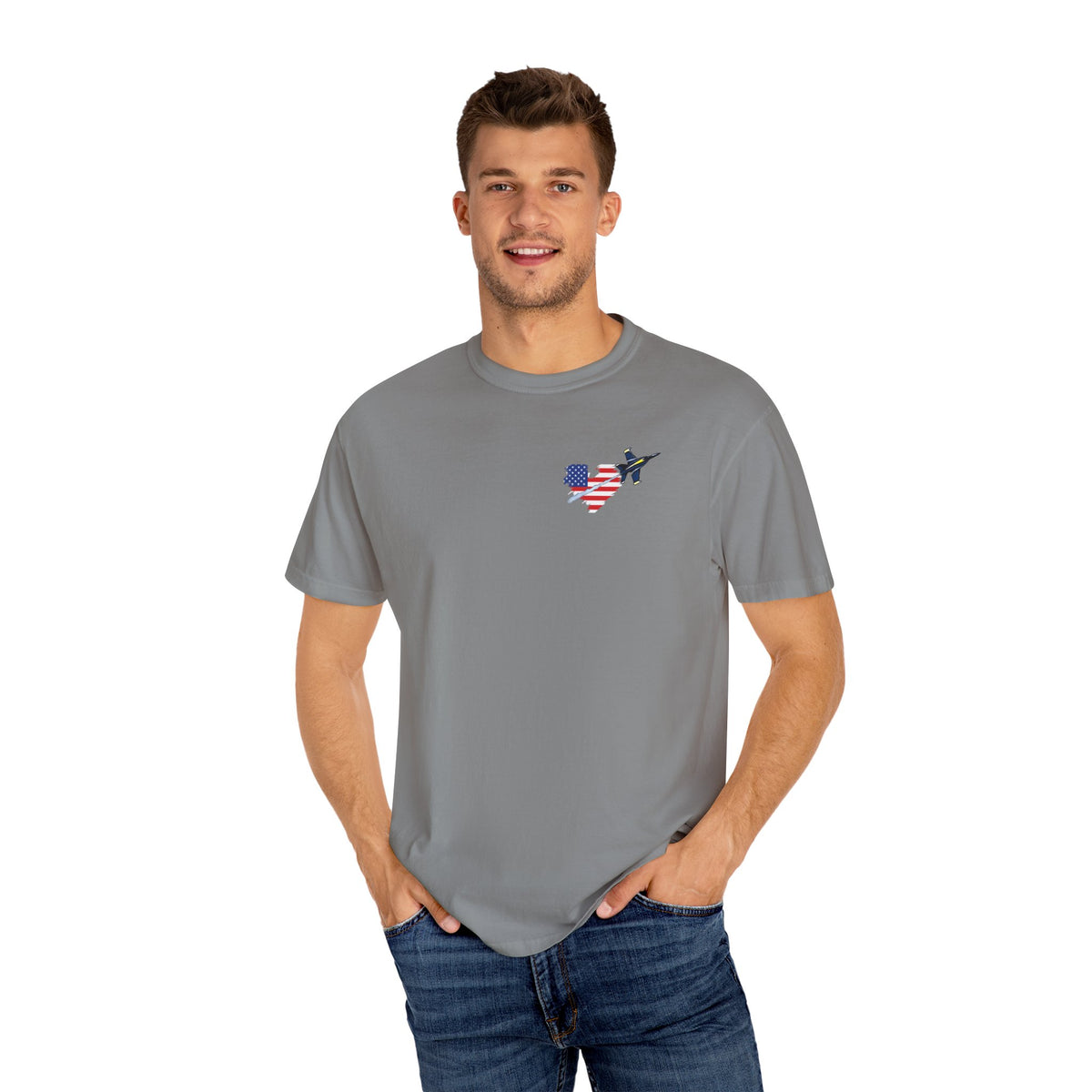 Pensacola Blues Heart Pocket featuring Blue Angels - PBP05