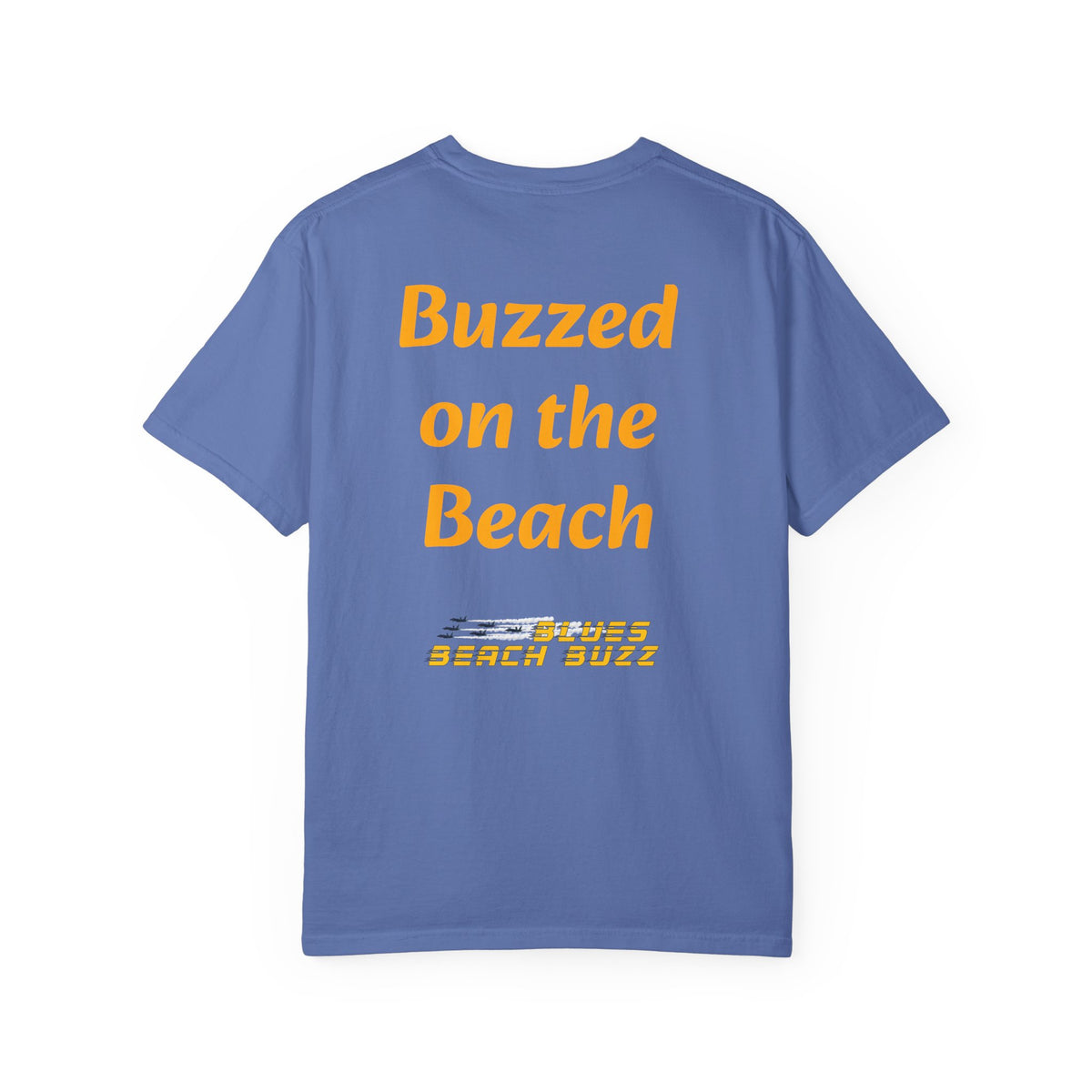 Pensacola Blues Beach Buzz featuring Blue Angels Beach Buzz crossing the Pensacola Beach Pier  - PBB02