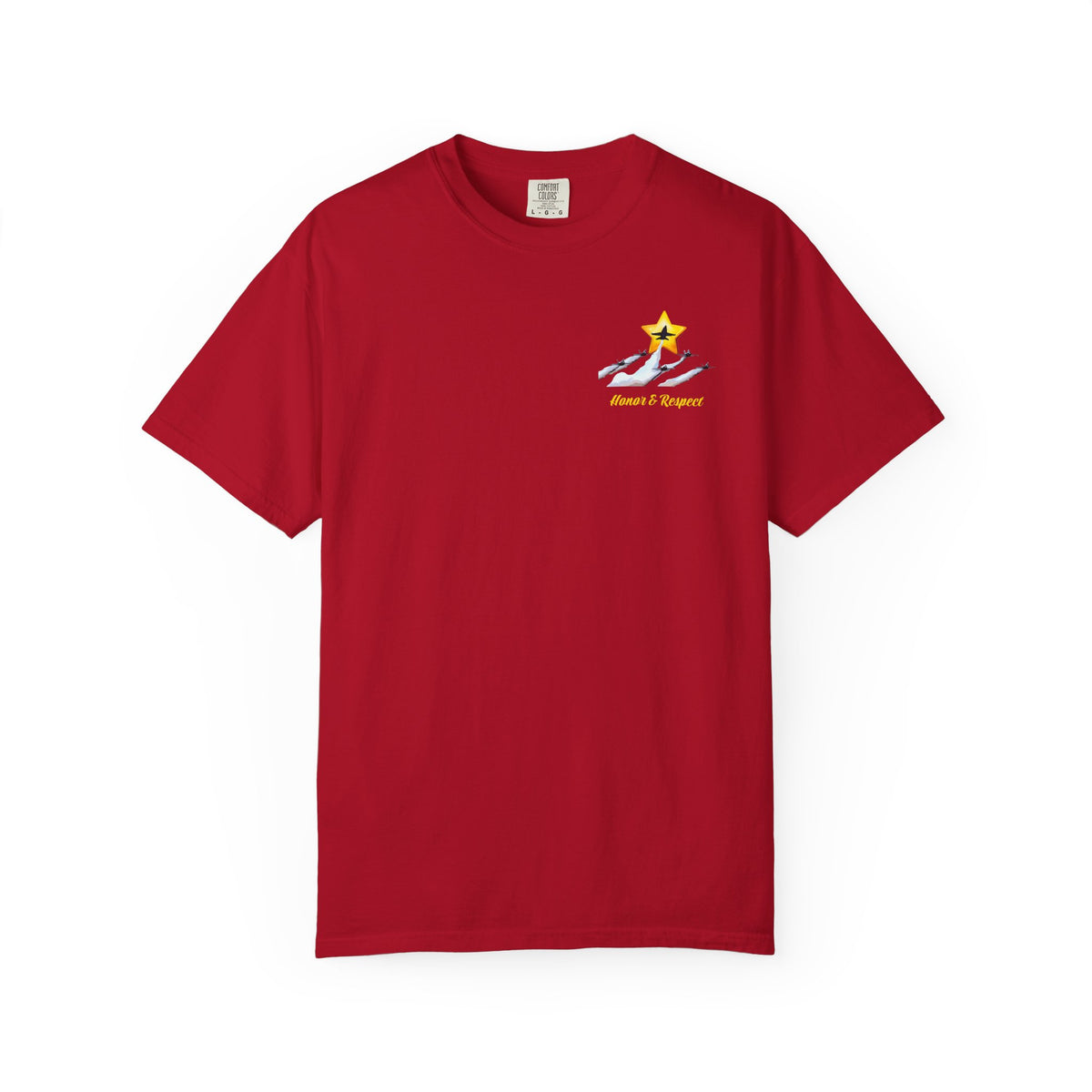 Pensacola Blues Gold Star "Honor & Respect" Pocket featuring Missing Man Formation - PBP10