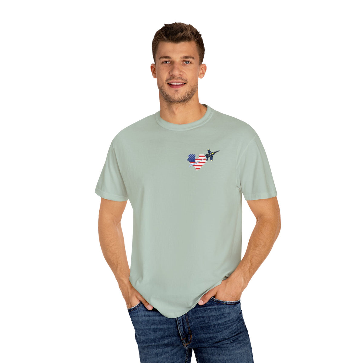 Pensacola Blues Heart Pocket featuring Blue Angels - PBP05