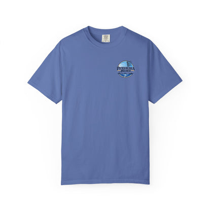 PB02 - Pensacola Blues Logo with City Scape and Aircraft Carrier
