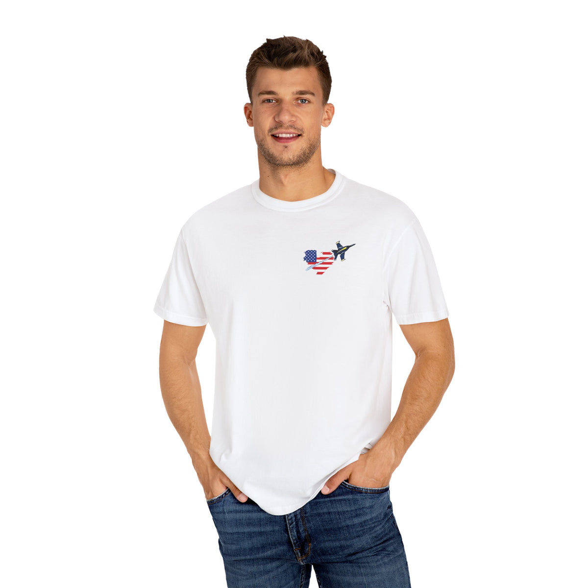 Pensacola Blues Heart Pocket featuring Blue Angels - PBP05