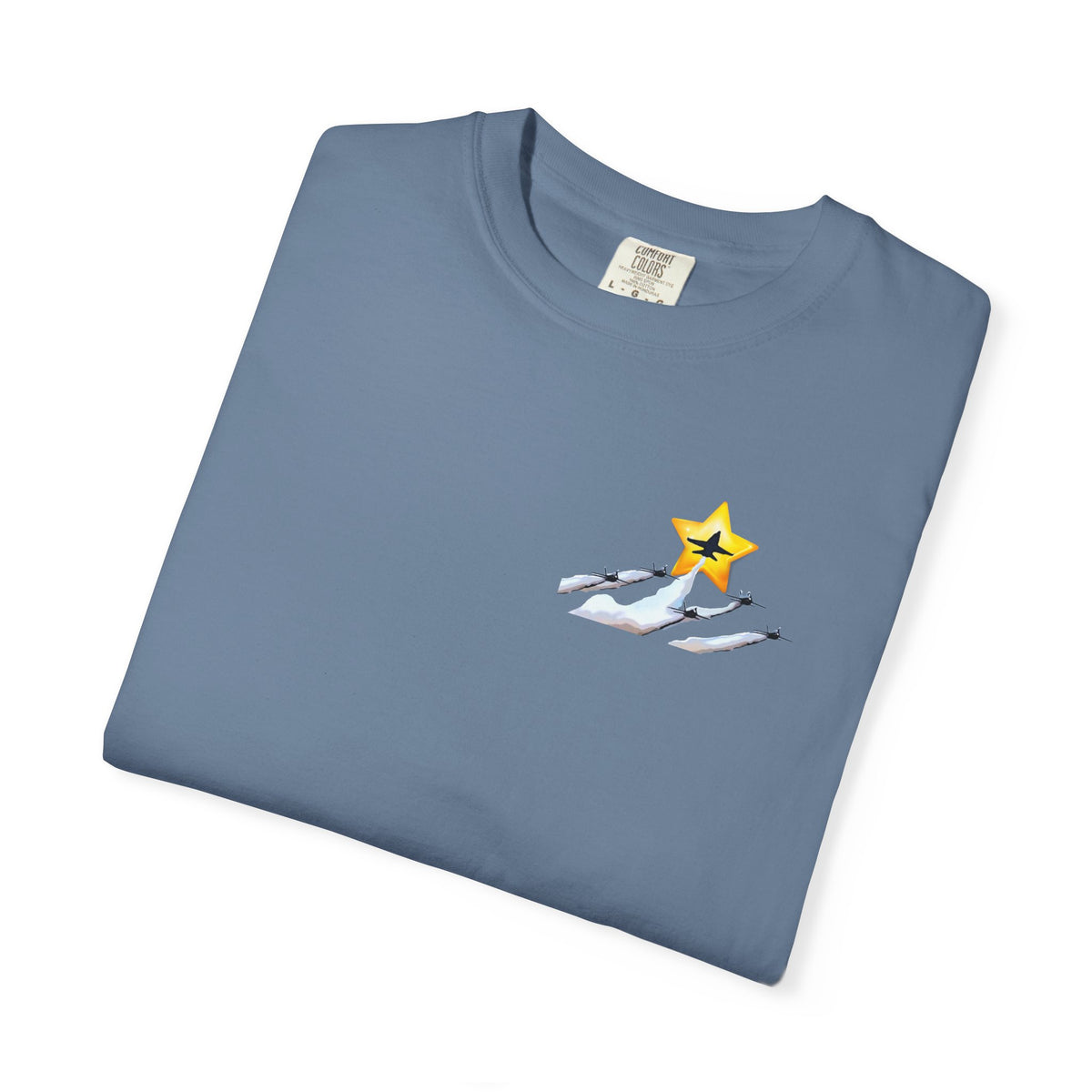 Pensacola Blues Gold Star Pocket featuring Missing Man Formation - PBP06