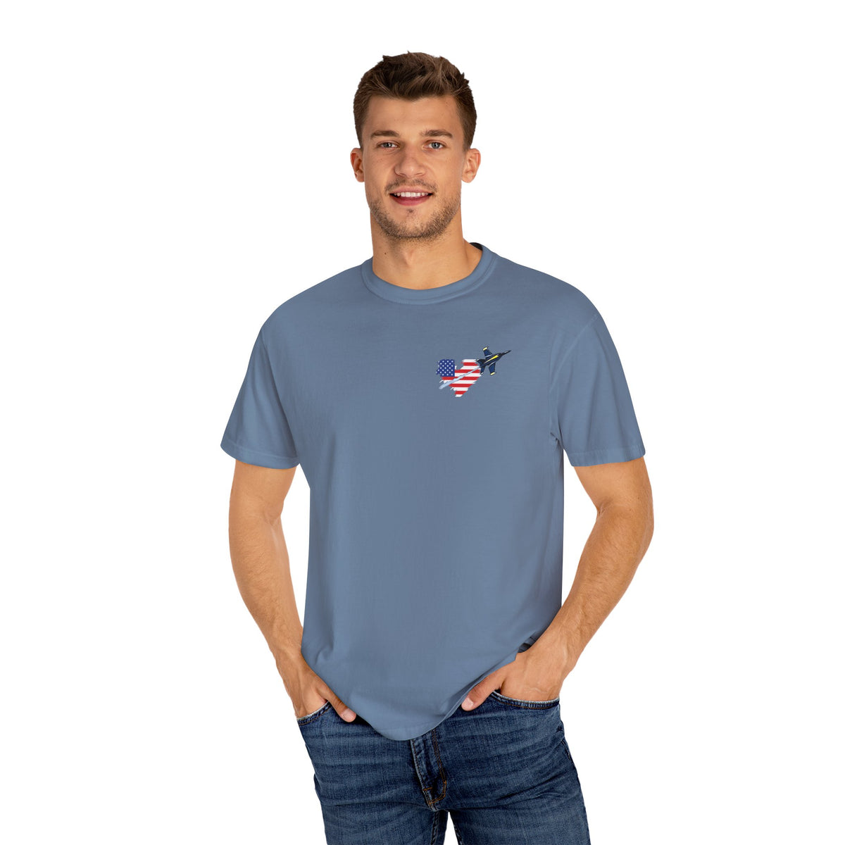 Pensacola Blues Heart Pocket featuring Blue Angels - PBP05