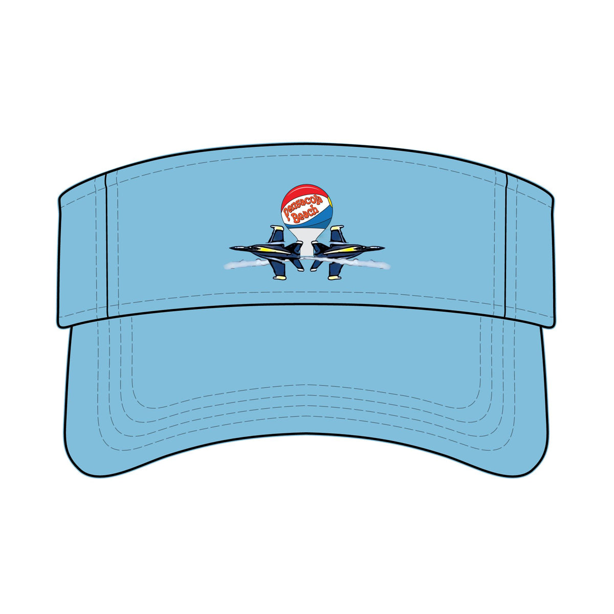 PBV04 - Pensacola Beach Ball Water Tower Crossover featuring the US Navy Blue Angels